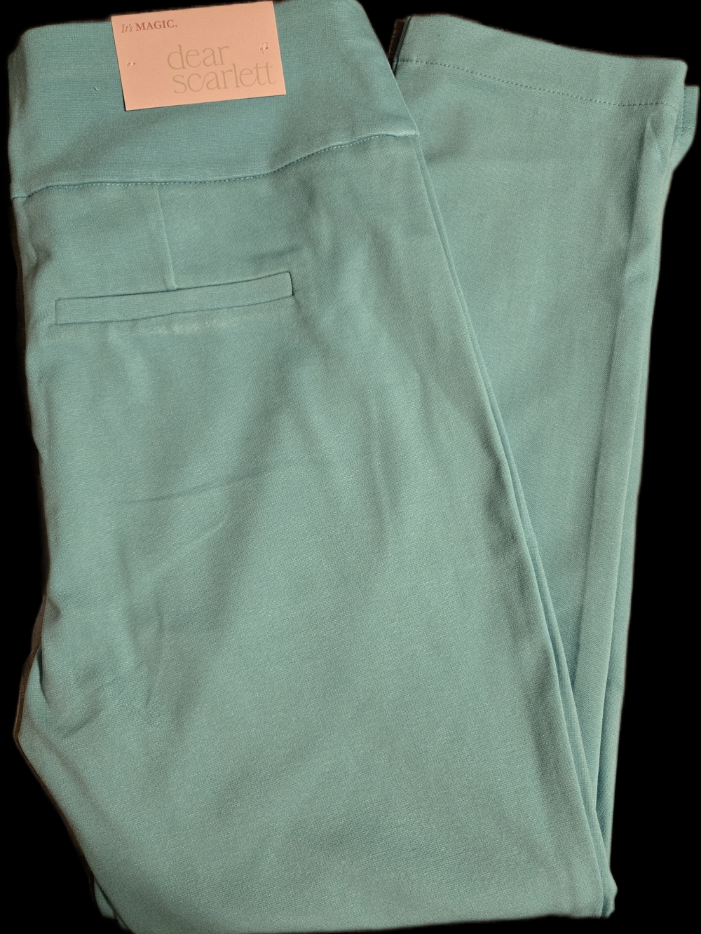 Dear Scarlett Aqua Magic High Waist Skinny Pants Sz XL - Picture 11 of 13